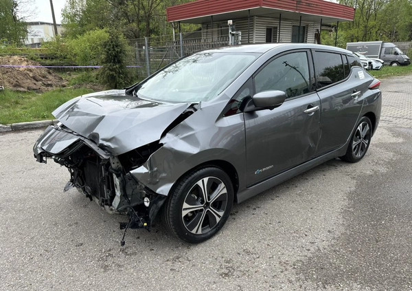 Nissan Leaf cena 33900 przebieg: 56500, rok produkcji 2018 z Ścinawa małe 301